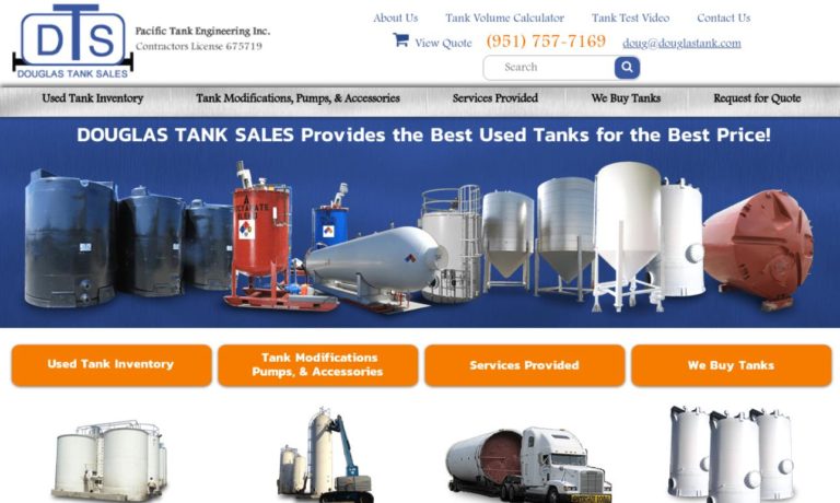 Douglas Tank Sales/ Pacific Tank Engineer